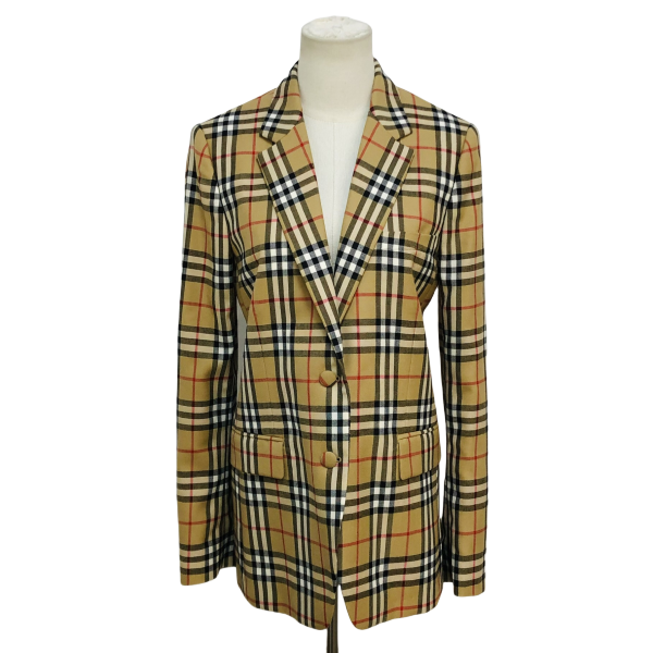 妃鱼/博柏利/羊毛/外套/95新/M2/18