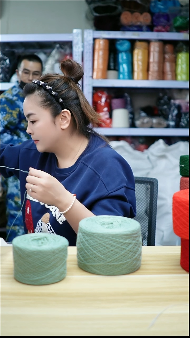 羊毛欢姐手编线A768