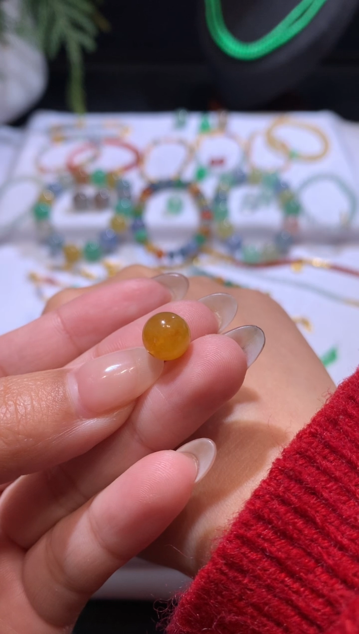 【闪购商品】定制翡翠未镶嵌8.7珠子8300+100尾款1379