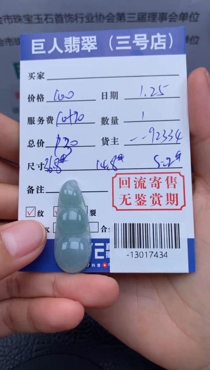 【闪购商品】翡翠颈饰未镶嵌多人-13017434