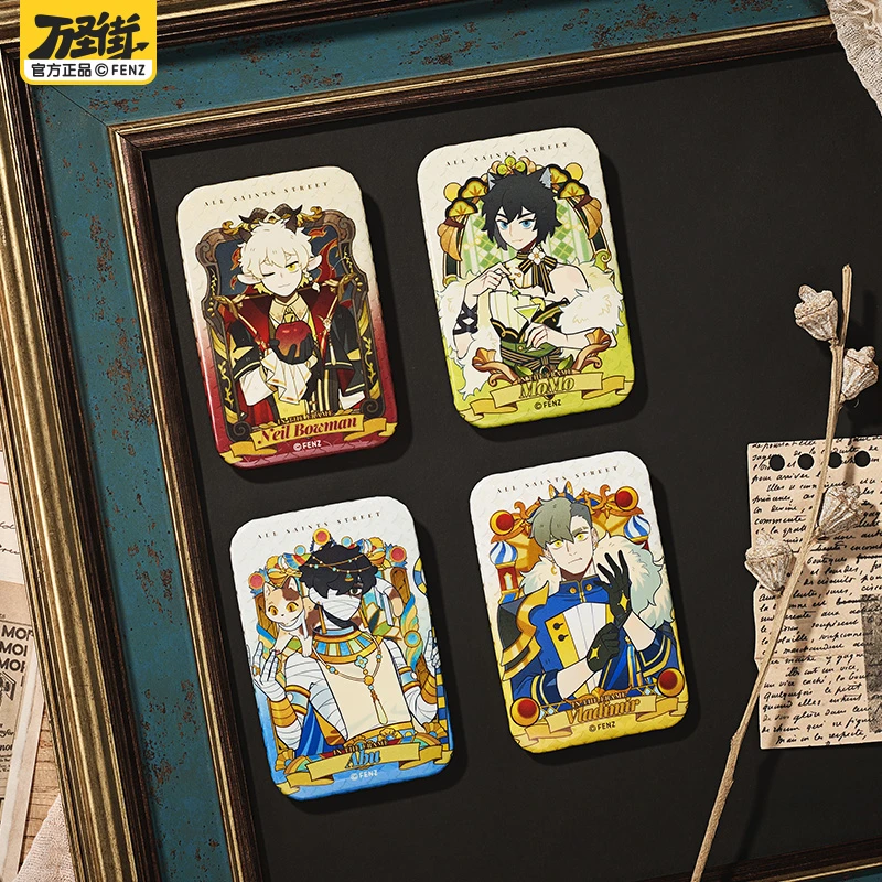 【悦悦】万圣街-框景之内系列-亚克力挂件-透卡-马口铁徽章 代拆