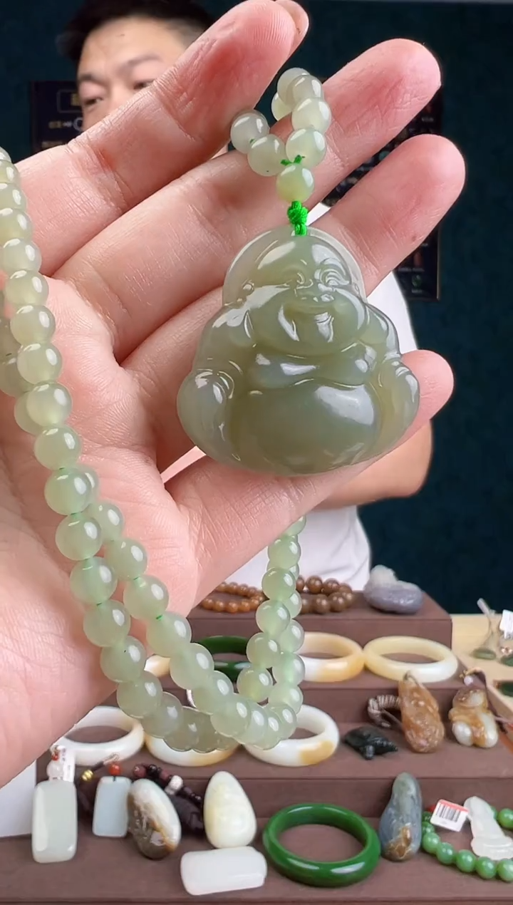 【闪购商品】和田玉颈饰未镶嵌ZZ 拍一发一 多样性发货