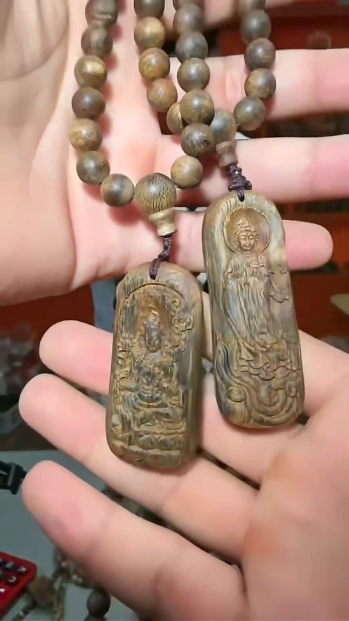 沉香手串14号长串黎母山+牌子多样性发一