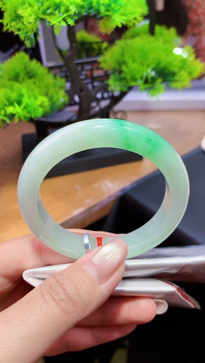 未镶嵌手镯翡翠K28天然A货缅甸翡翠54.6