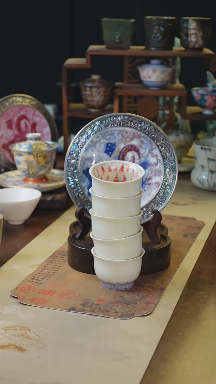 好物分享木言茶器好物分享微瑕杯子，五个五块