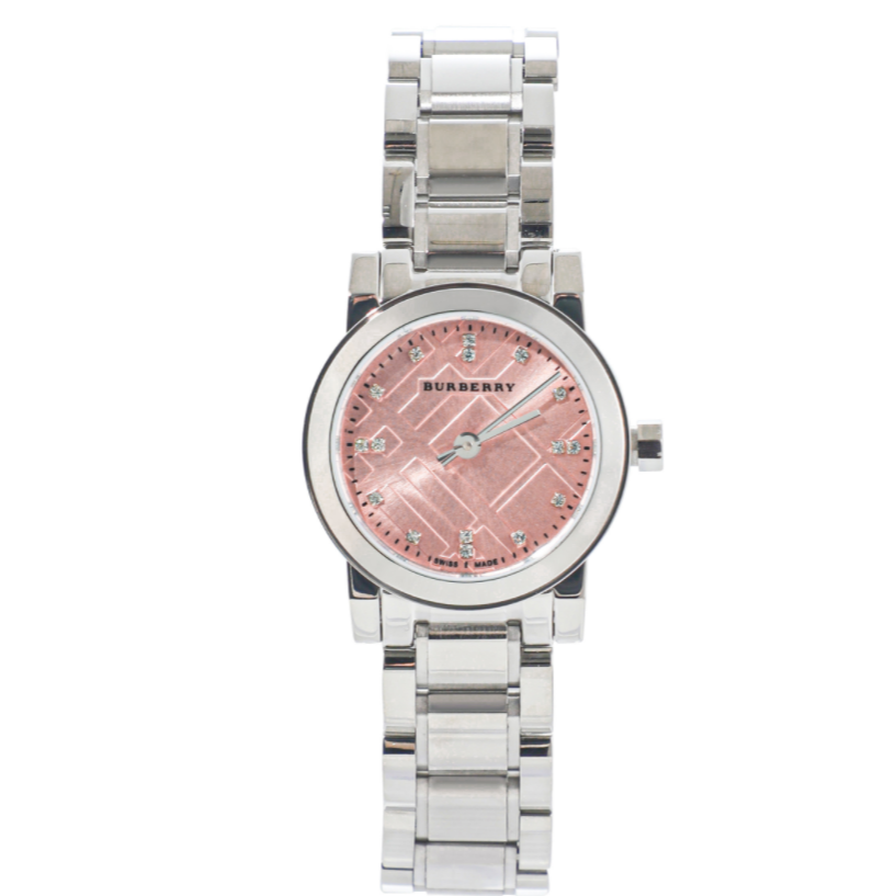 【娜姐专属】BURBERRY博柏利带钻女士石英表26表盘BU9223