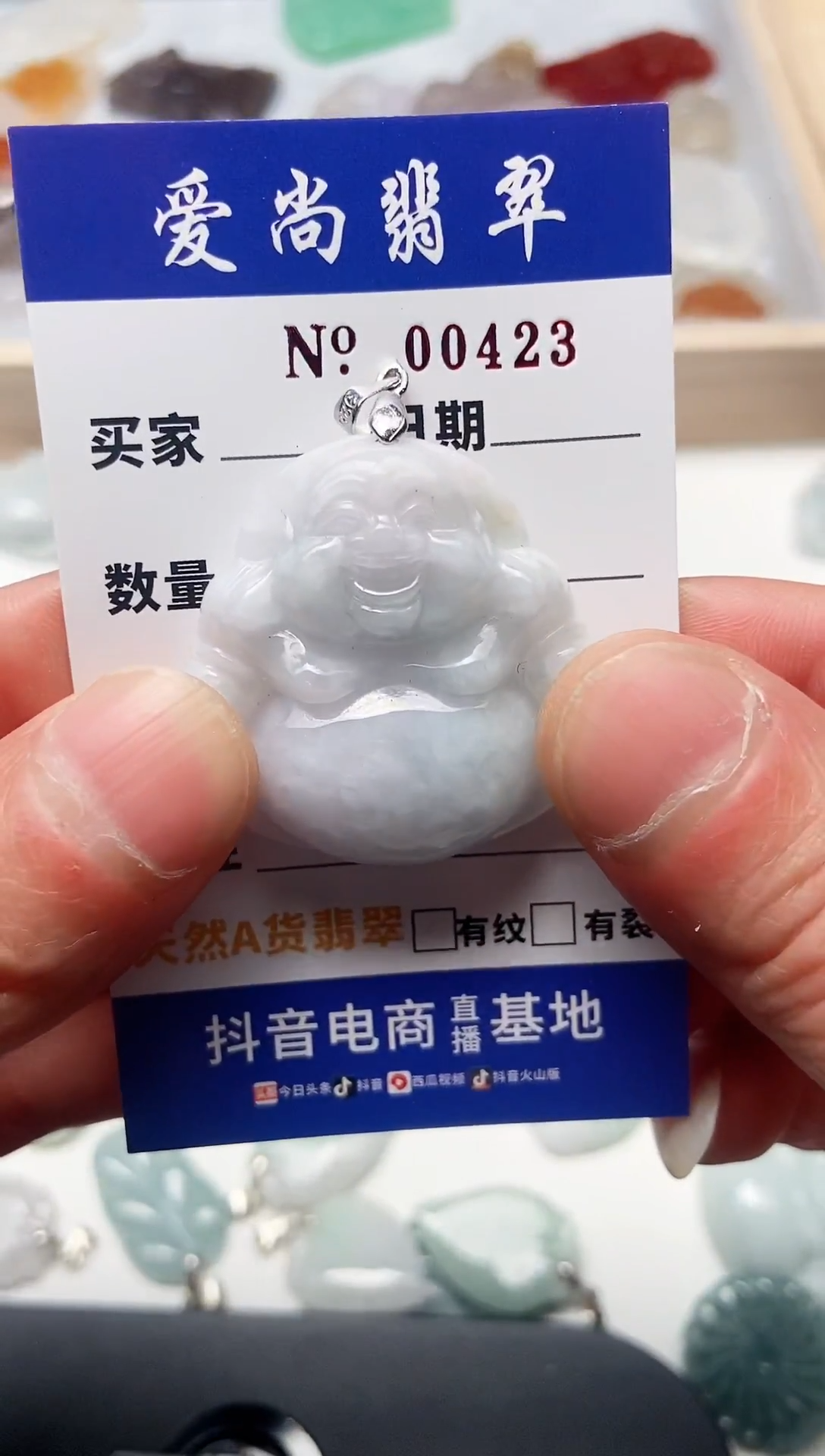 【闪购商品】翡翠吊坠(赠链)未镶嵌多样性拍一发一000