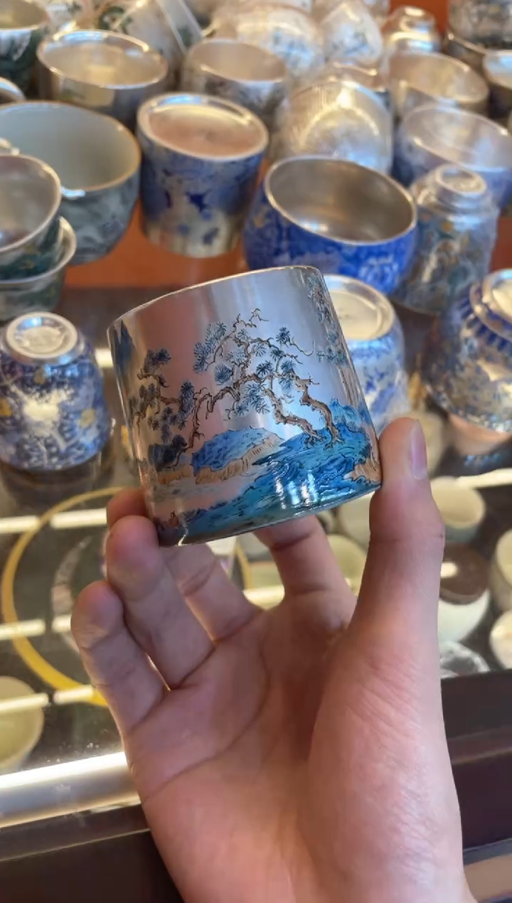 【闪购商品】@@@@@@@@@@@@山水雅居银杯