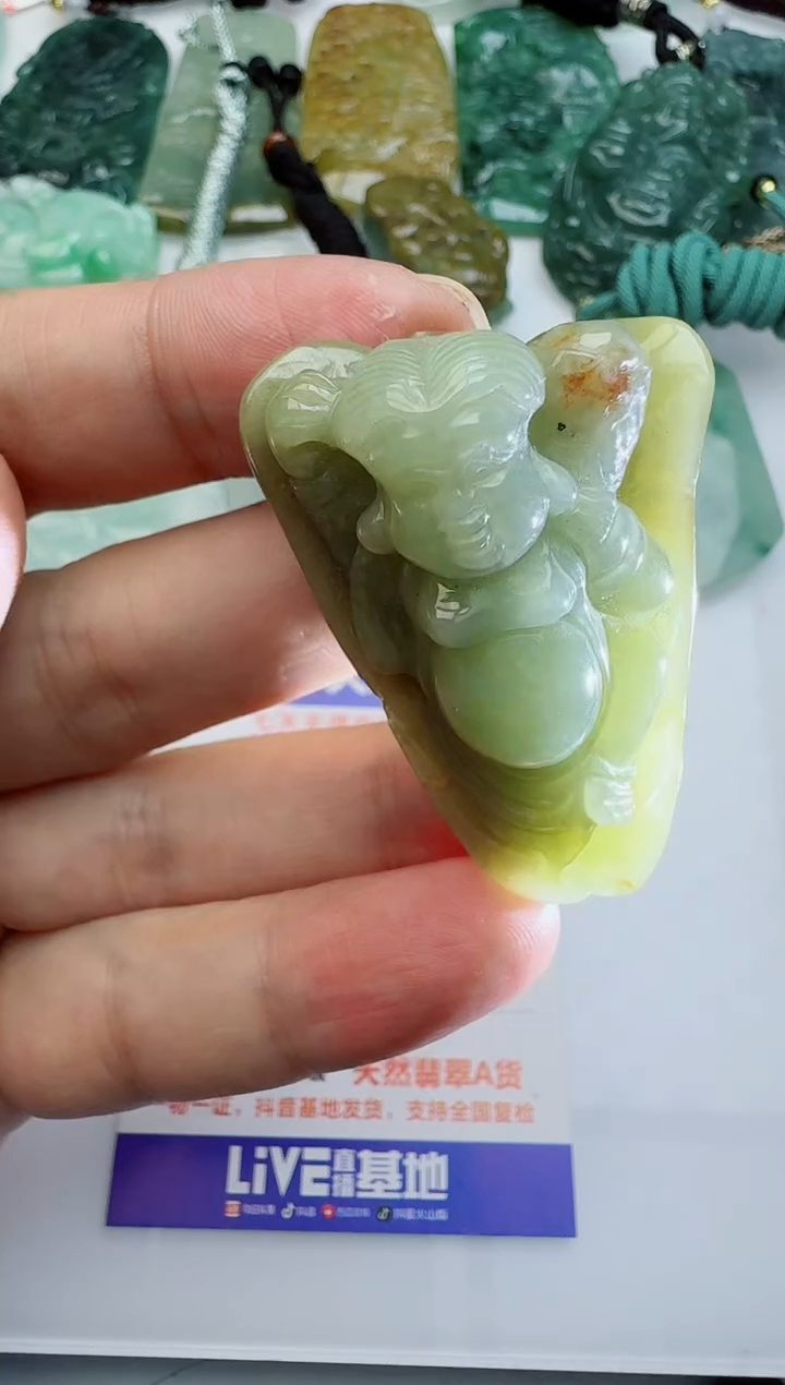 【闪购商品】翡翠颈饰未镶嵌1111111111