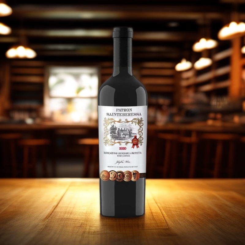 守护神伊柏妮莎·田园佳酿干红葡萄酒15.5度750ML*1泡沫装