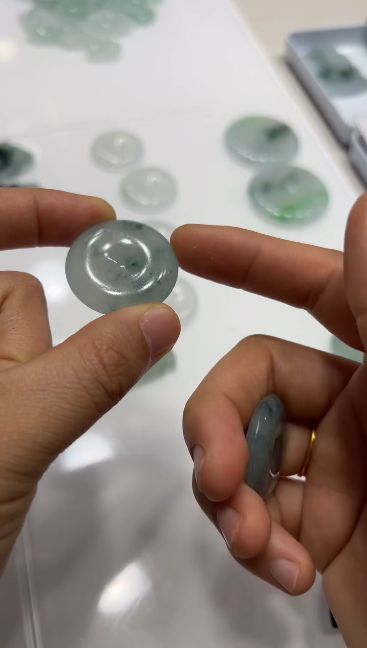 【闪购商品】定制翡翠未镶嵌扣子