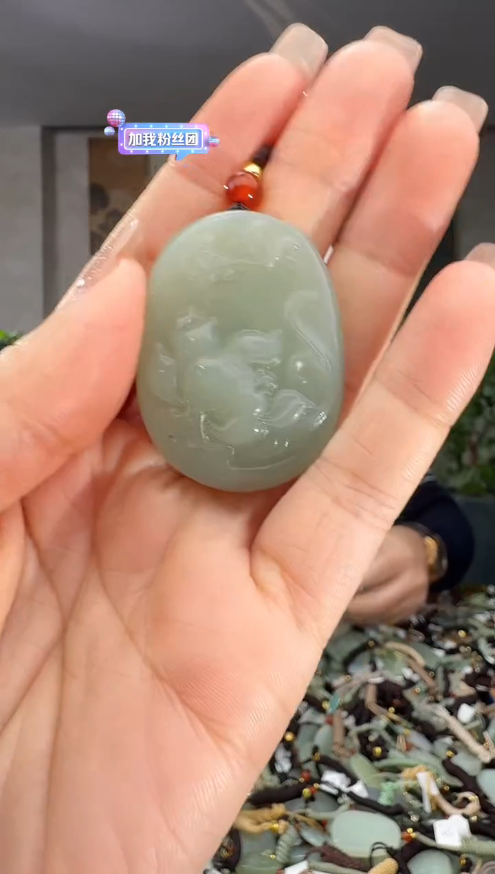 颈饰未镶嵌和田玉拍一发一多样性发货