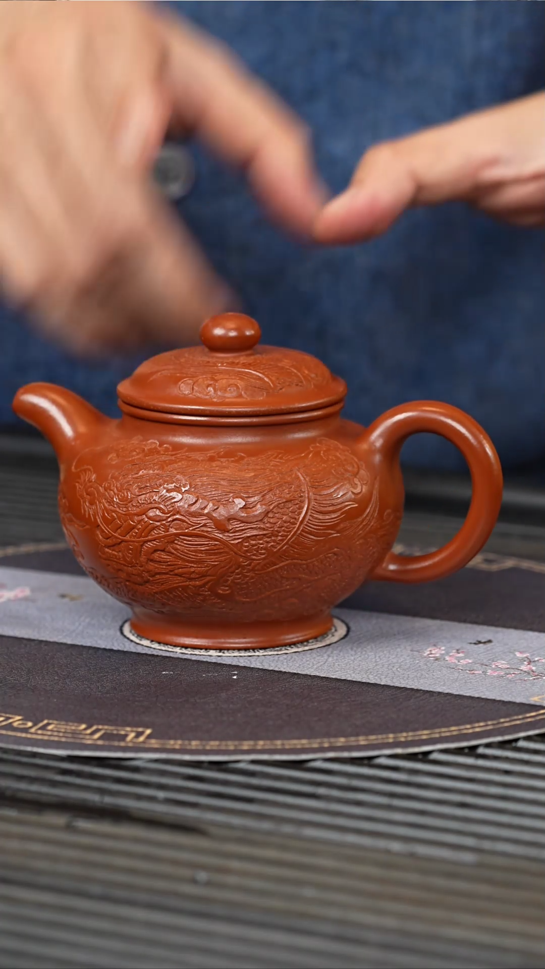 【闪购商品】紫砂茶壶PQZ 朱泥 掇只 