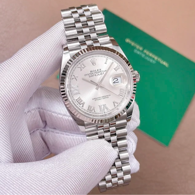 95新 Rolex/劳力士 礼尚往来126234卡21年劳力士中性表