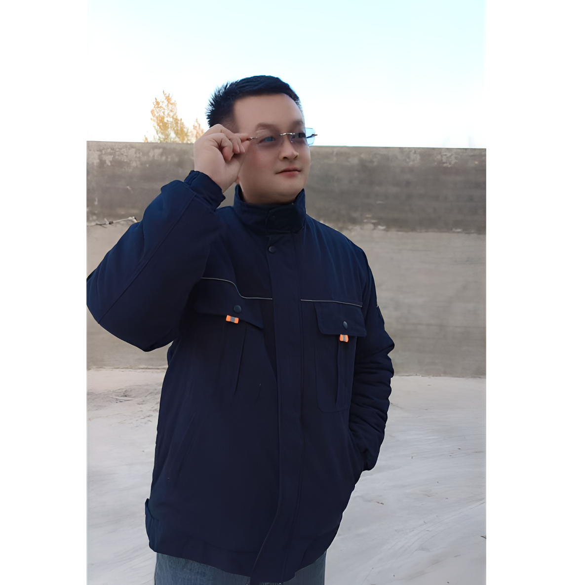 冬季户外棉服男装焊工加棉加厚防寒防风耐磨劳保焊工工作服棉袄