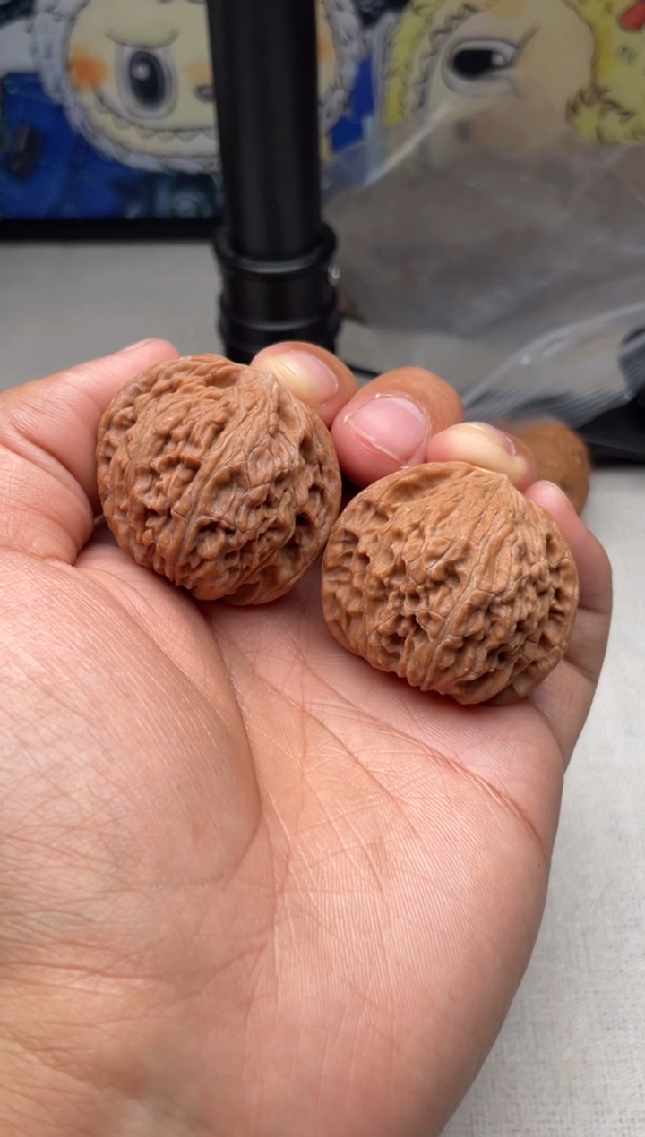 把件文玩核桃?**?1209-Ao熊-磨盘