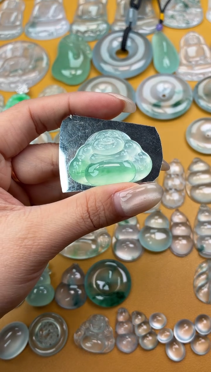 吊坠(不含链)未镶嵌翡翠23 佛公 24.5 36.3 5.7