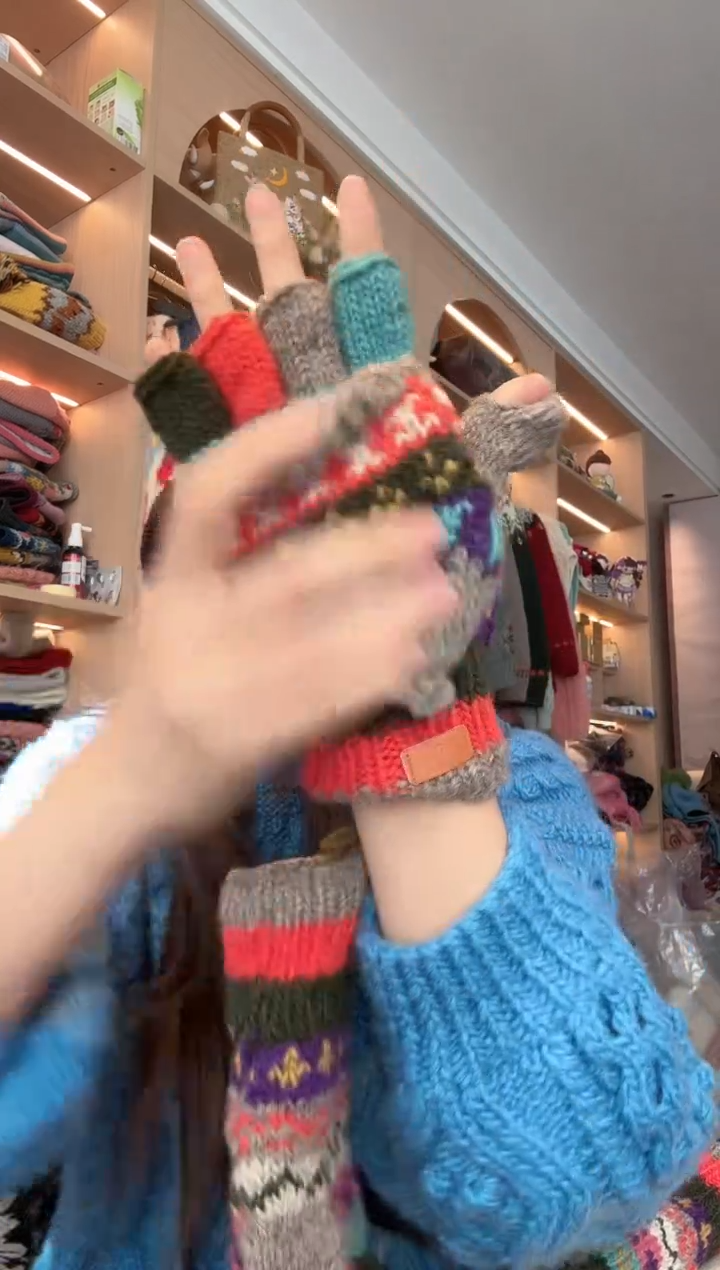 羊毛@****）158手套  