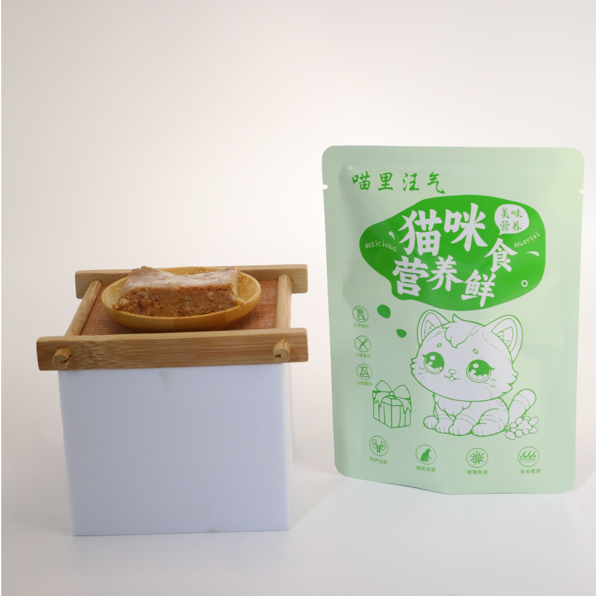 【猫饭两斤装】猫咪营养鲜食两斤  85g*12袋