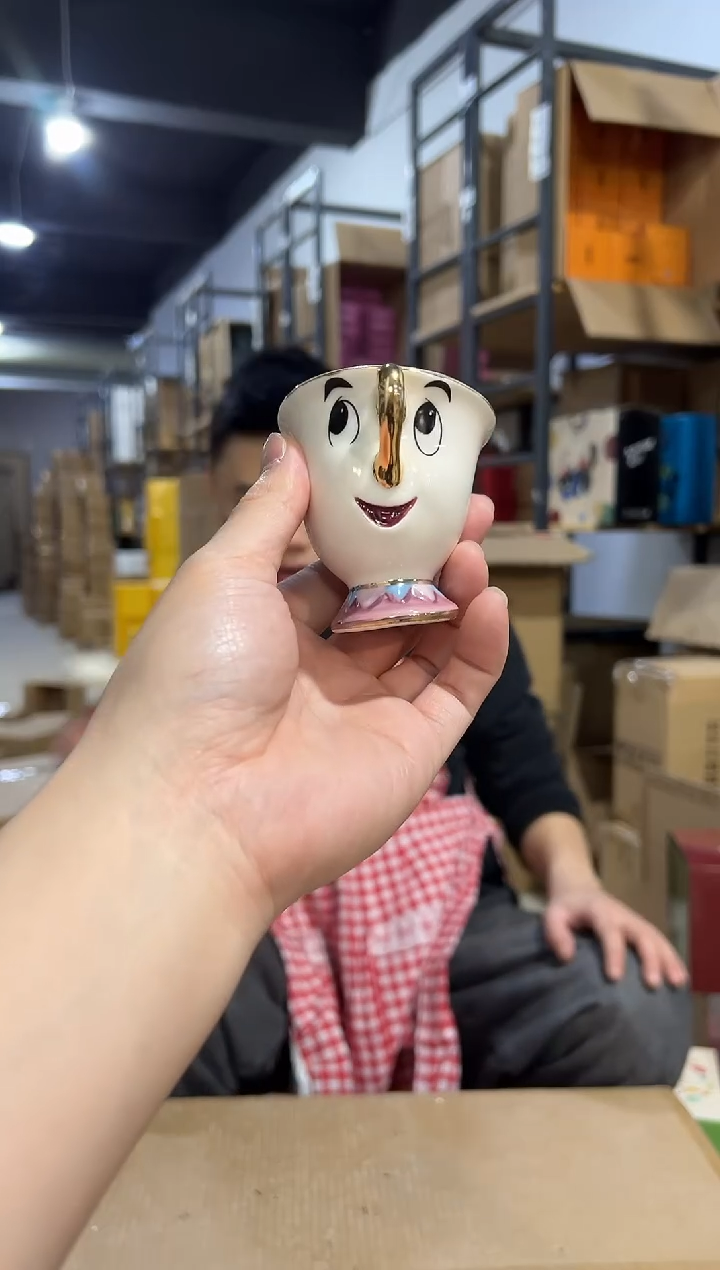 【闪购商品】杯陶瓷杯金边阿奇杯