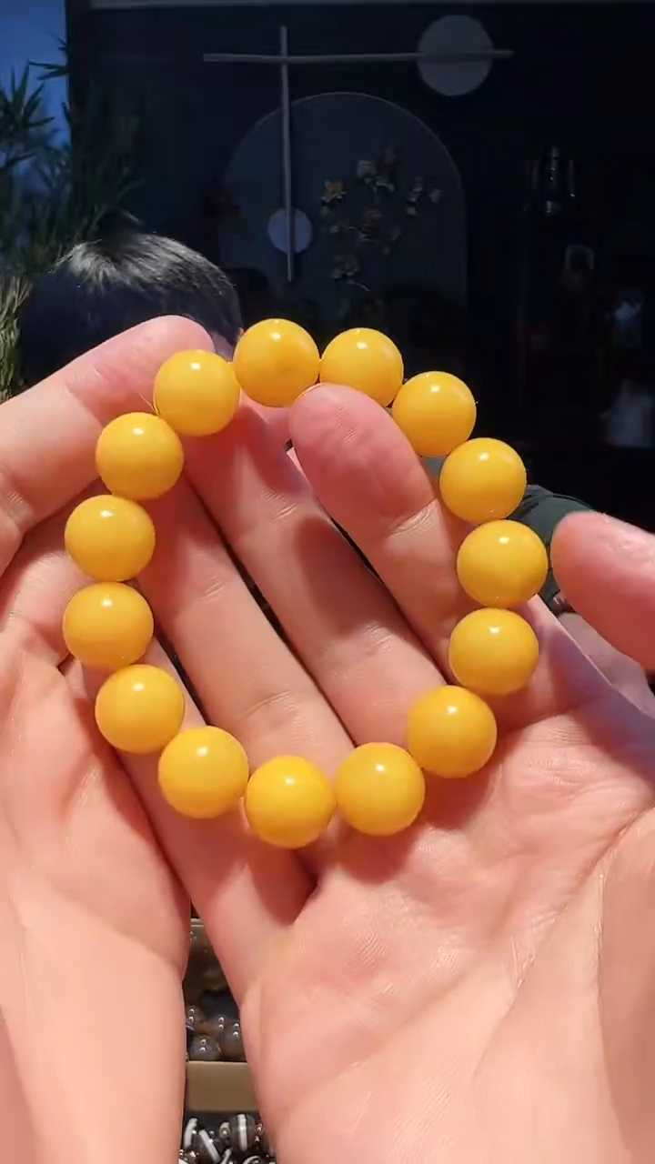 【闪购商品】蜜蜡手链未镶嵌14左右