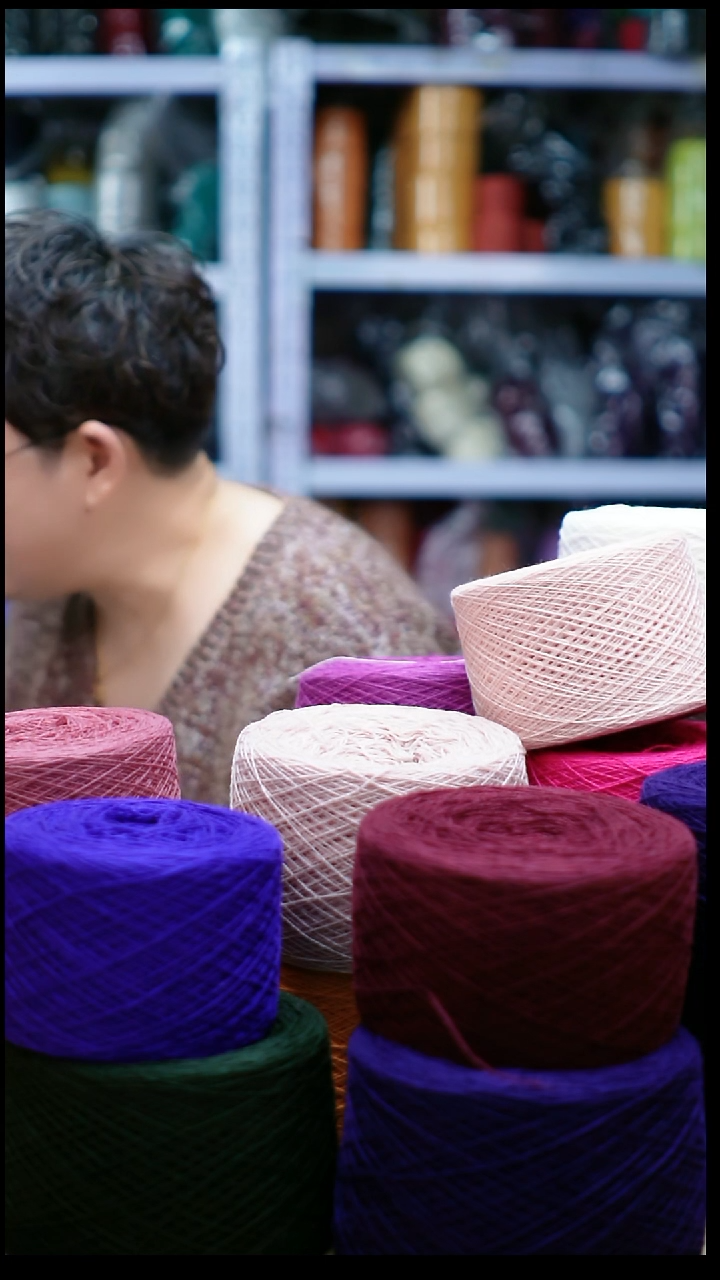 羊绒欢姐手编线D913