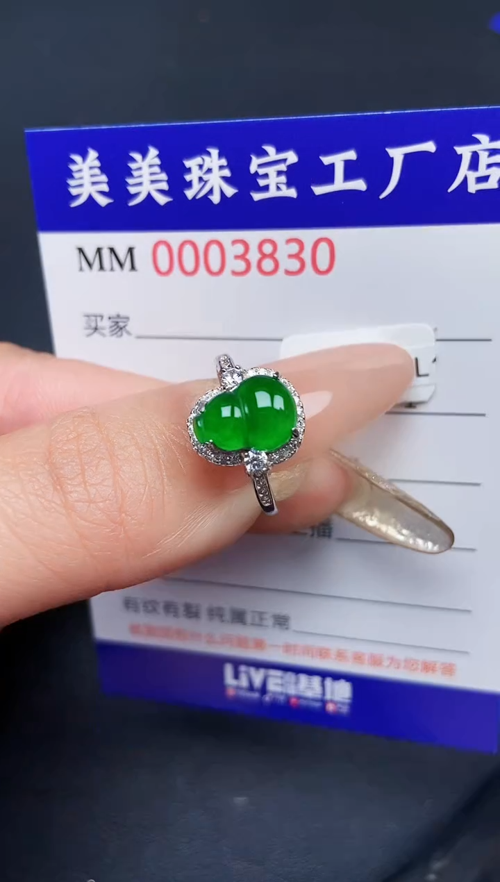 【闪购商品】翡翠颈饰银S925镶嵌3830