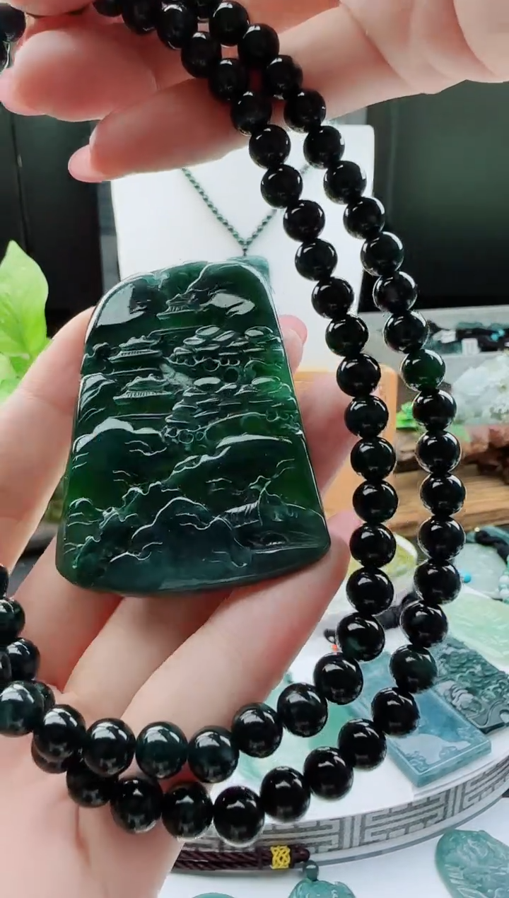 【闪购商品】翡翠颈饰未镶嵌11111111