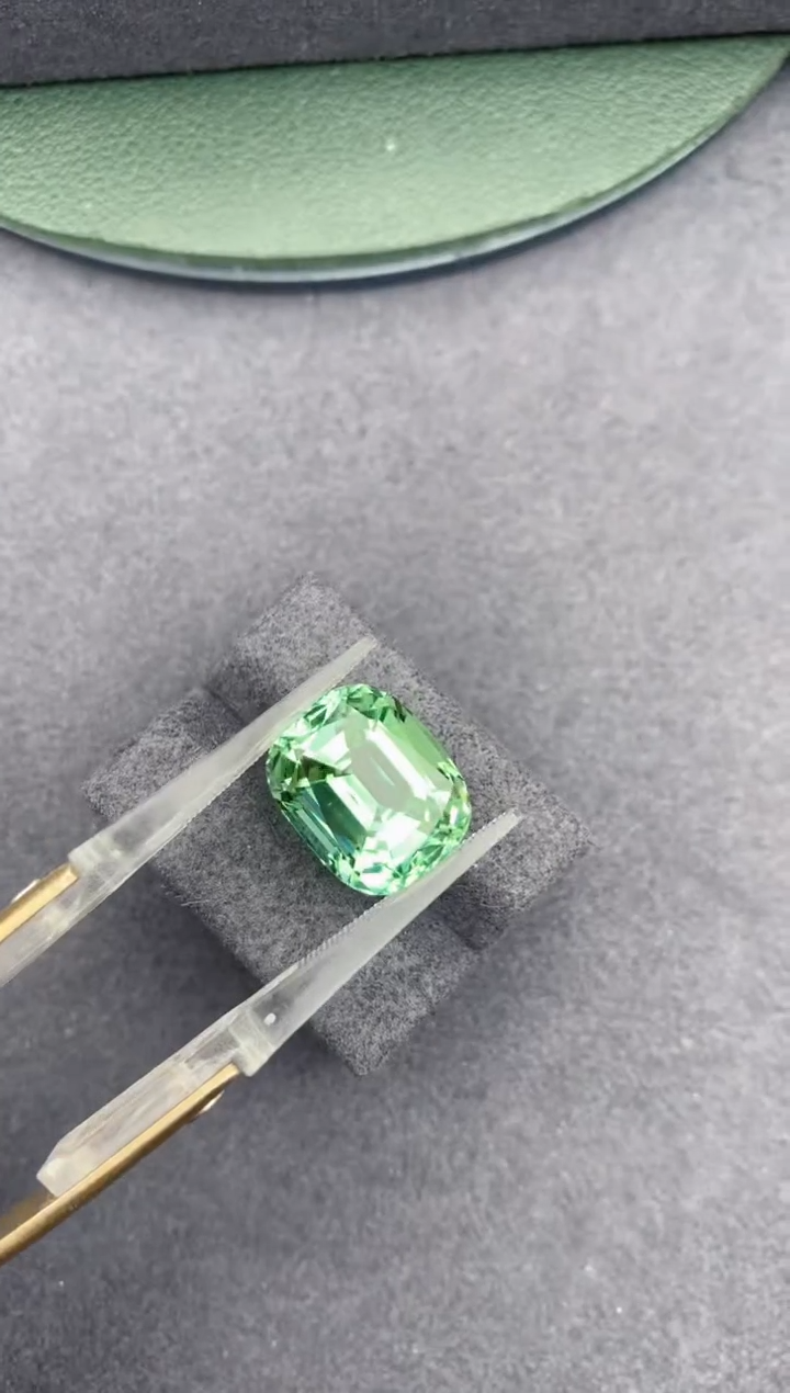 【闪购商品】碧玺裸石未镶嵌9.8ct 绿碧玺
