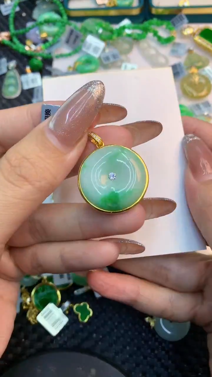 颈饰未镶嵌翡翠11