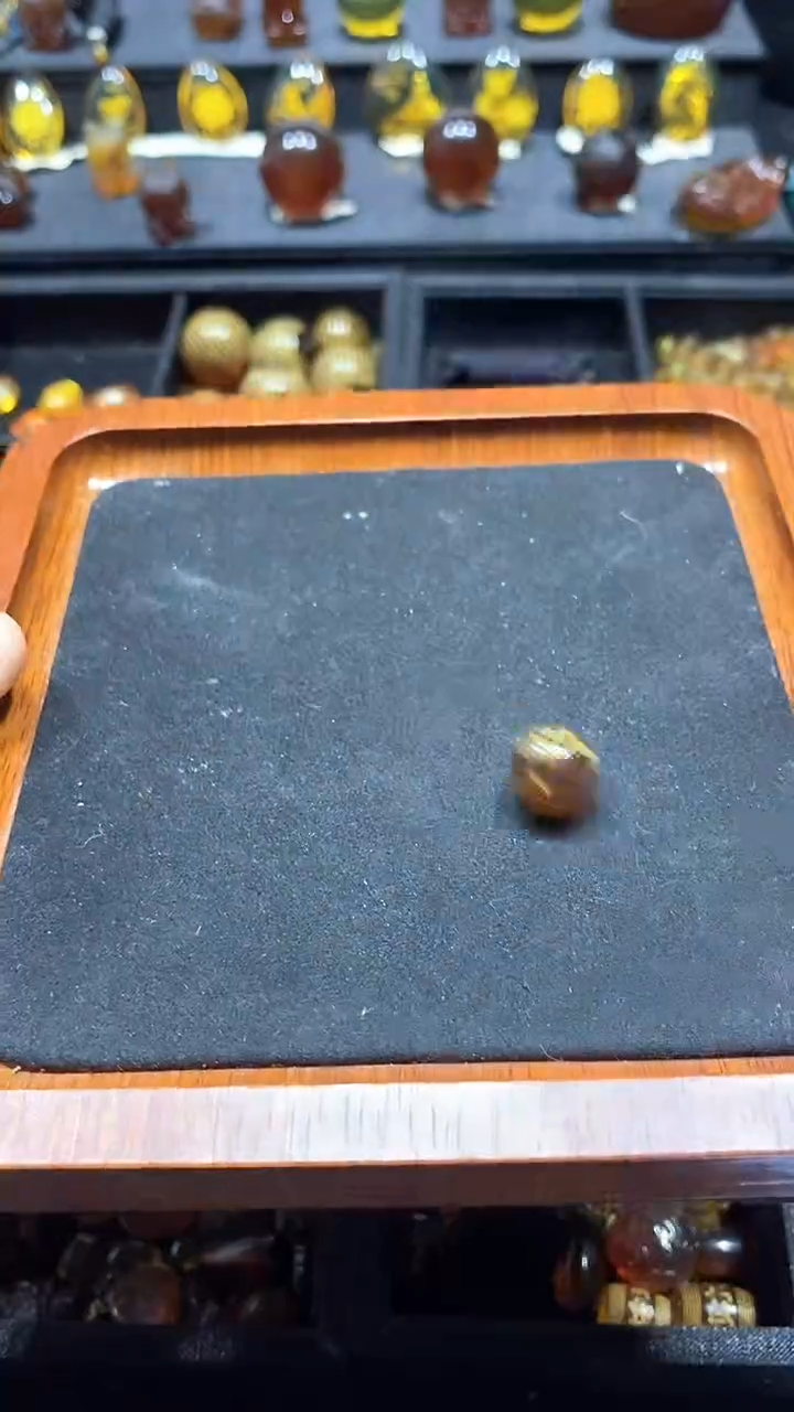 琥珀颈饰未镶嵌天然缅甸琥珀手串