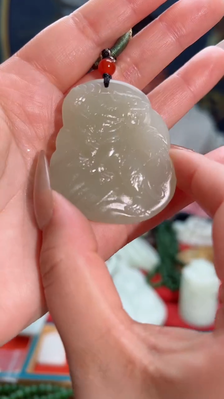 【闪购商品】和田玉吊坠未镶嵌1