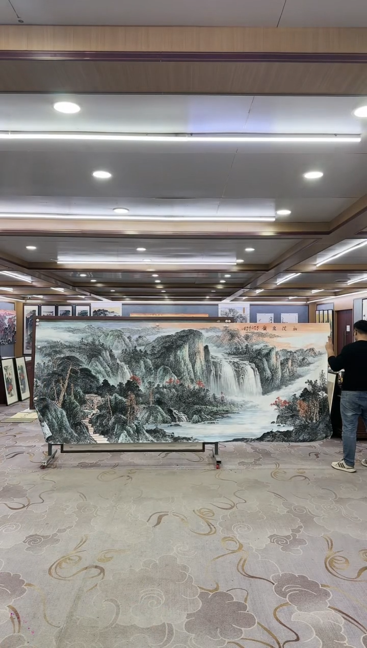 绘画一-邵明义-大丈二-山水国画