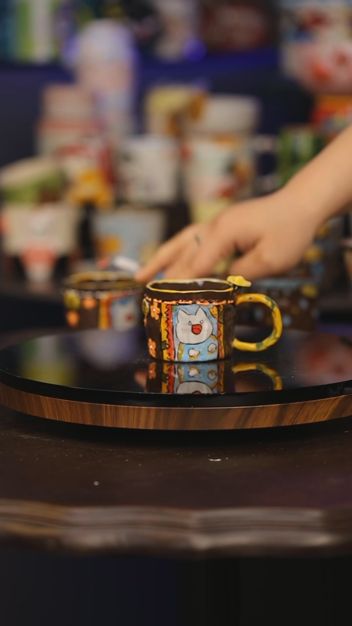 【闪购商品】摆件景德镇釉下彩绘设计师款式陶瓷