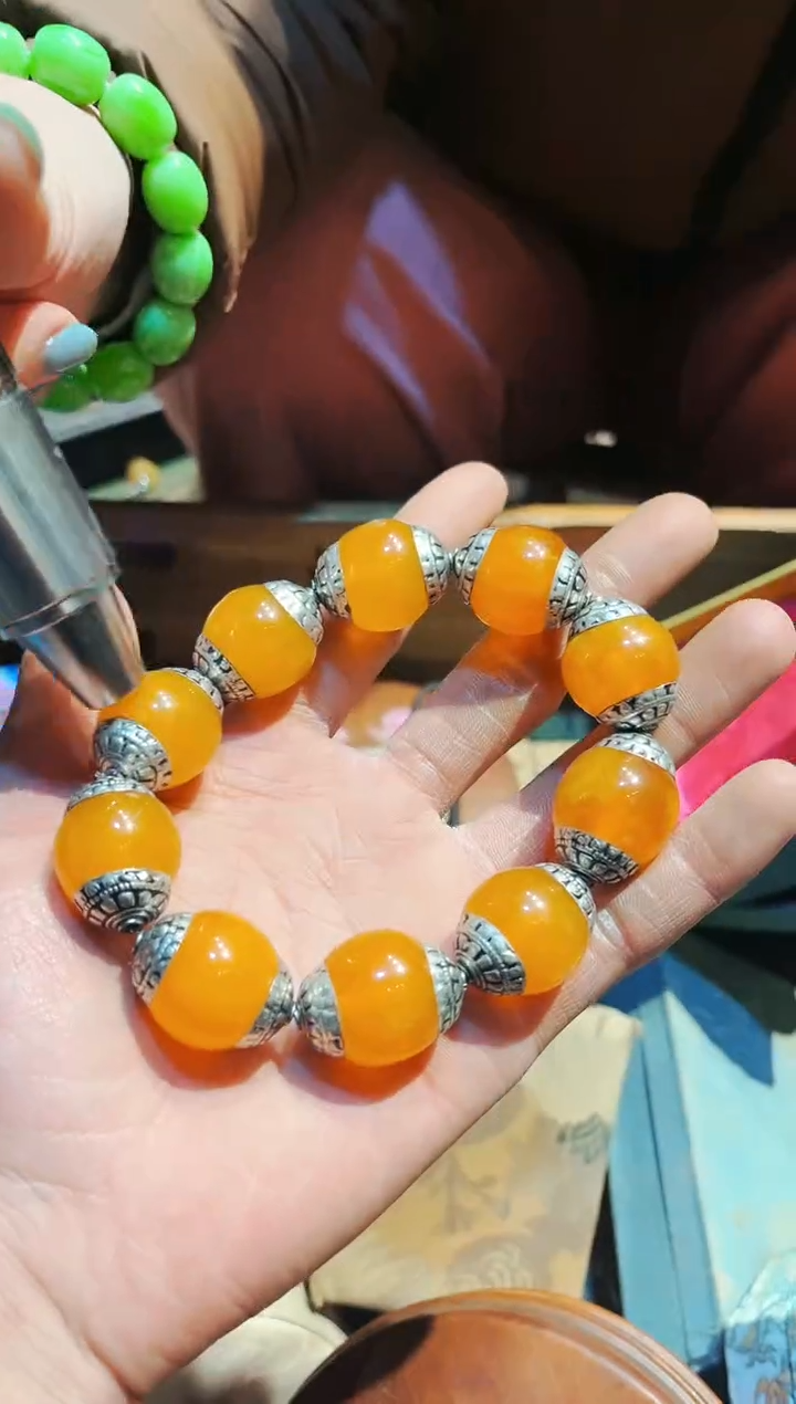 【闪购商品】蜜蜡颈饰未镶嵌七七精品专属链接90
