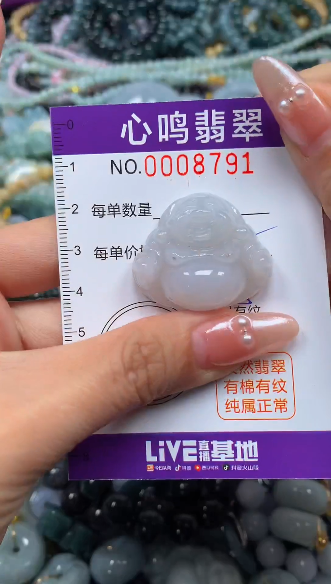 颈饰未镶嵌翡翠闪购008791