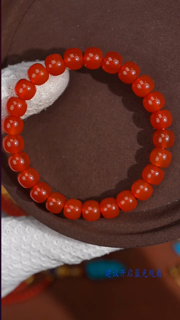 未镶嵌手串玛瑙/玉髓玛瑙手串