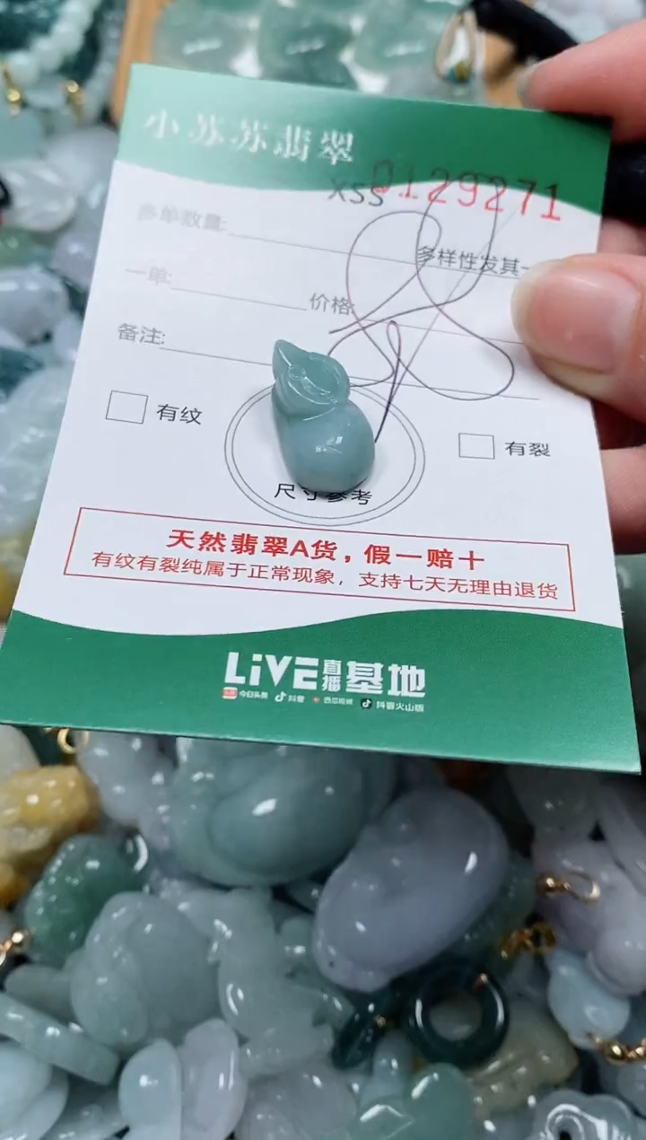【闪购商品】翡翠颈饰未镶嵌闪购商品0129271