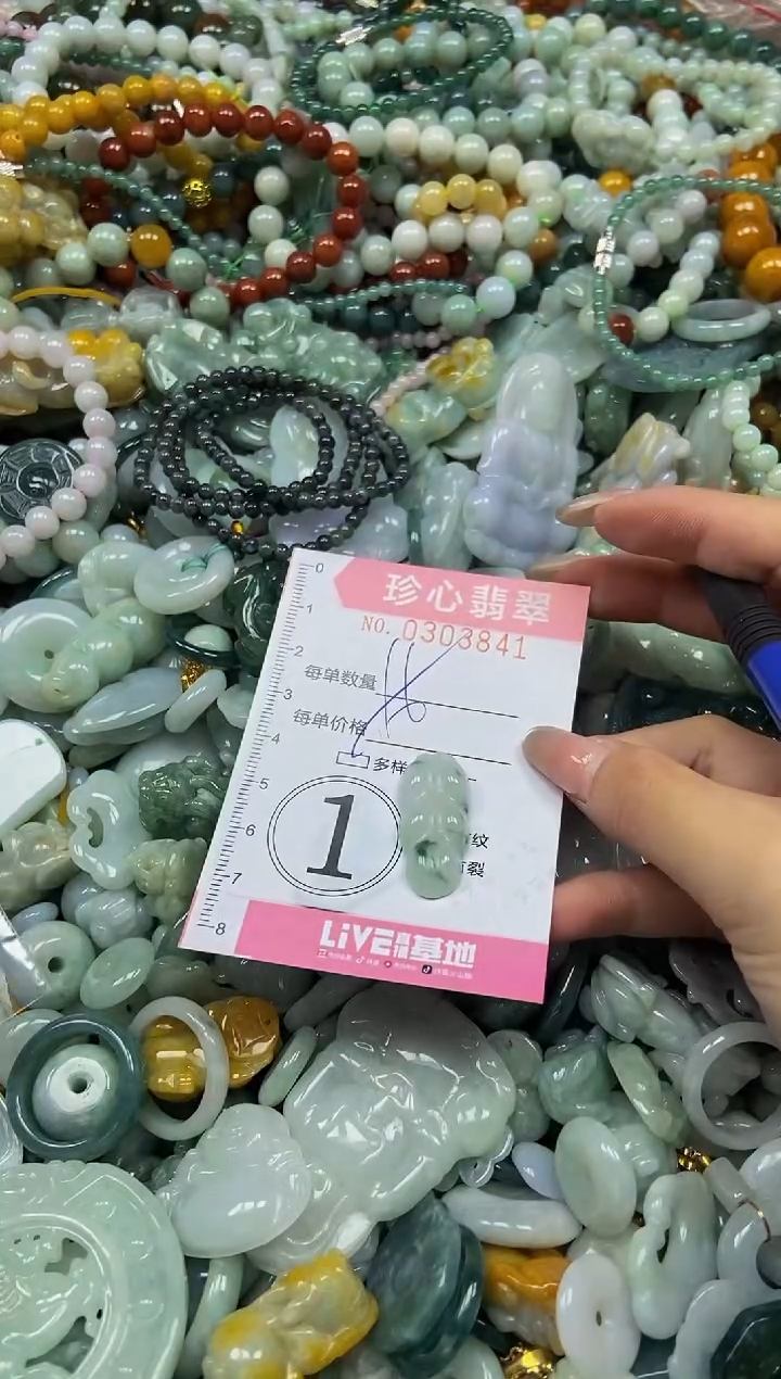 翡翠未镶嵌颈饰闪购0303841