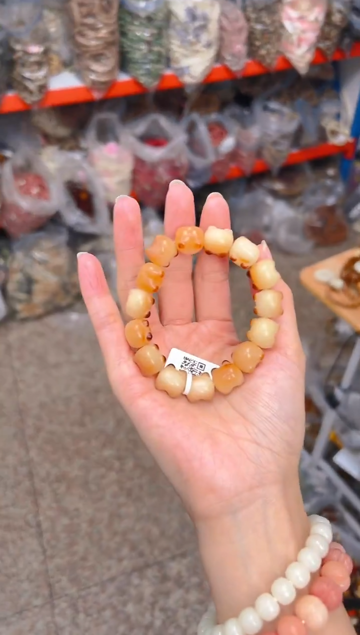 吊坠菩提根/象牙果柯基屁屁单圈手串新款