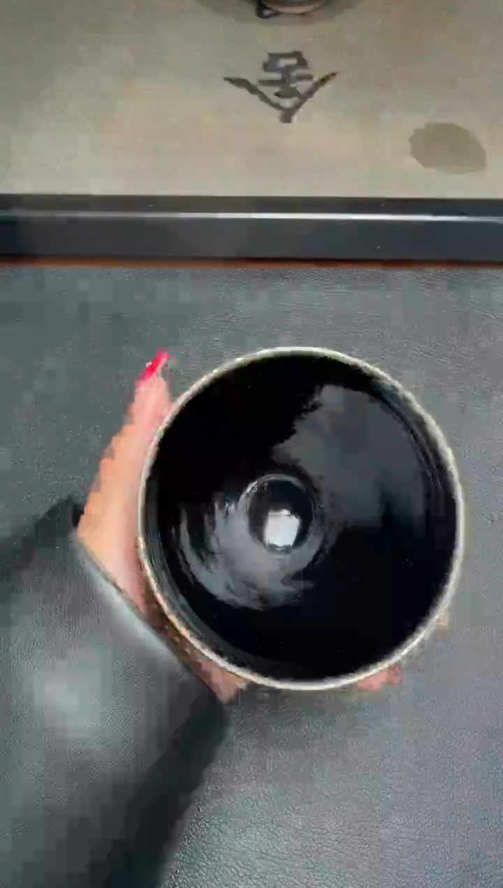 【闪购商品】茶盏严柳忠柴烧盏45