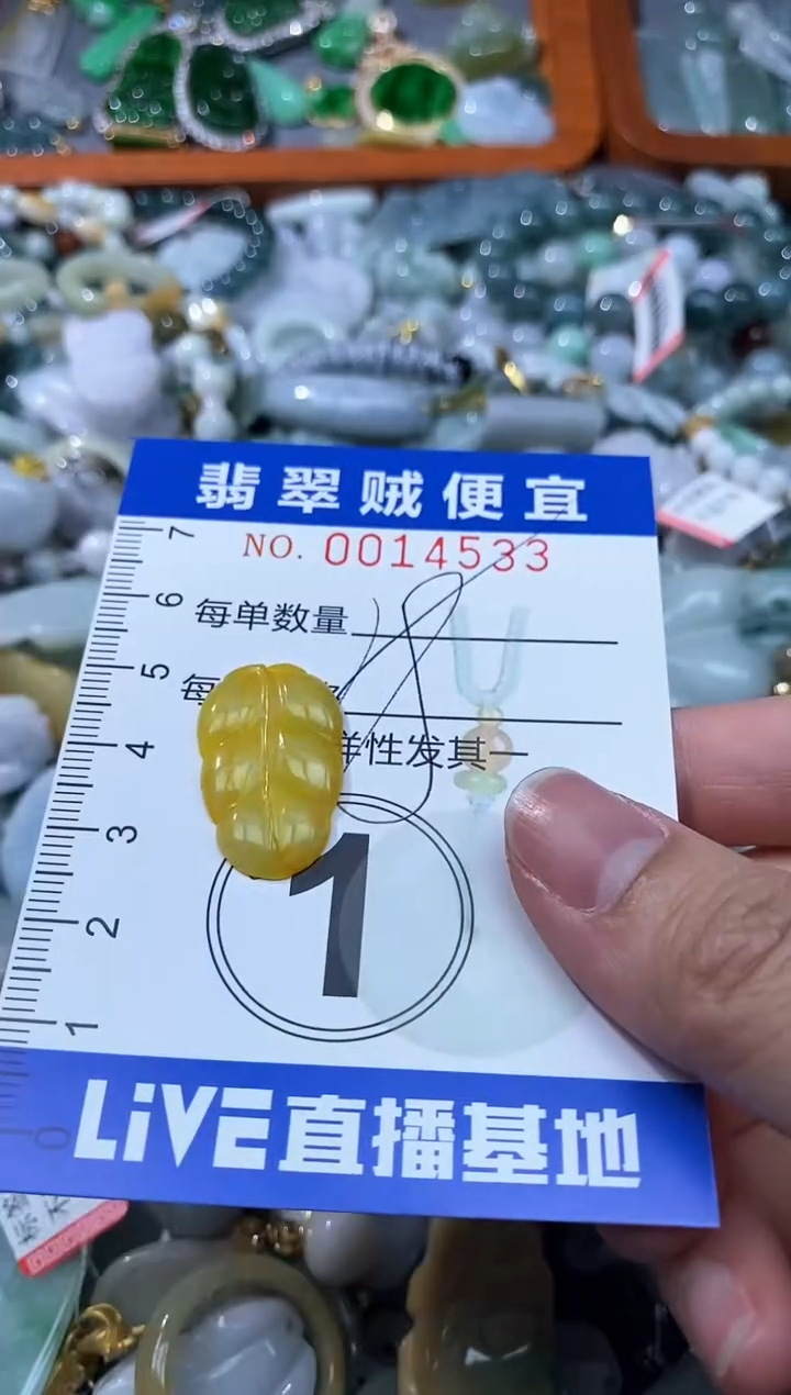 翡翠未镶嵌颈饰B闪购0014533