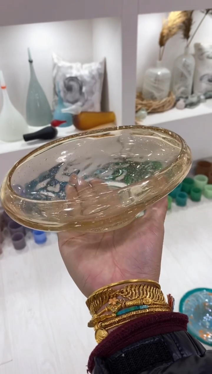 【闪购商品】琉璃慕忆家花瓶小号