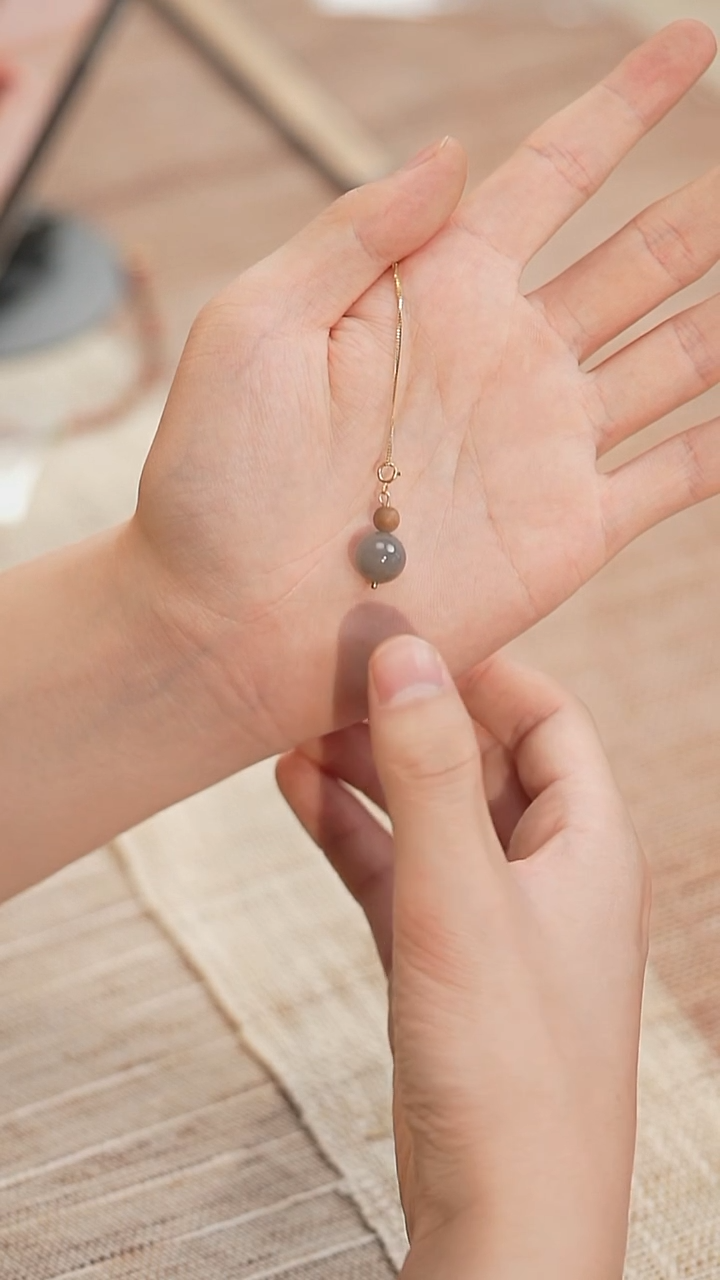 项链未镶嵌和田玉清仓福利！烟紫和田玉 项链