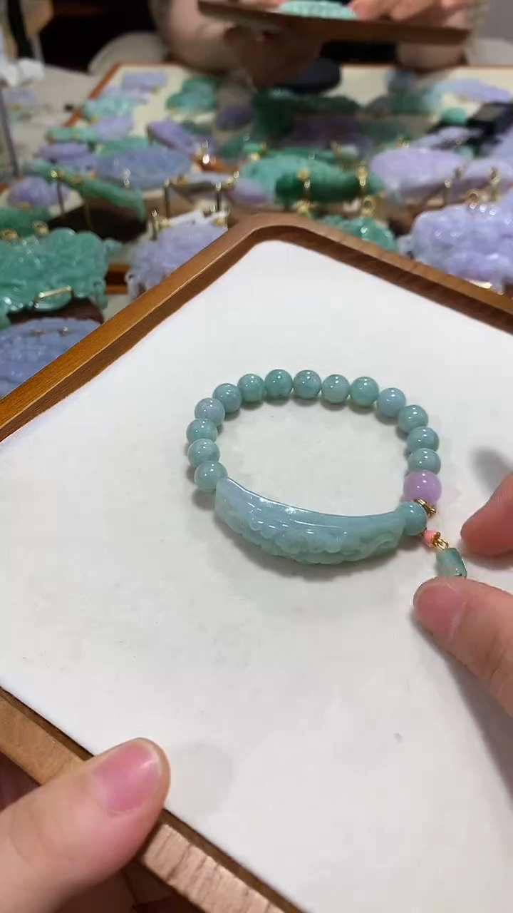 未镶嵌手链翡翠手牌