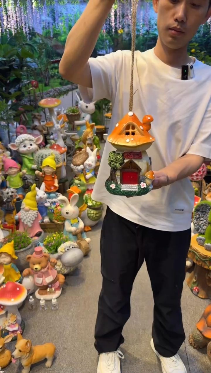 无花朵花园庭院摆件&00&