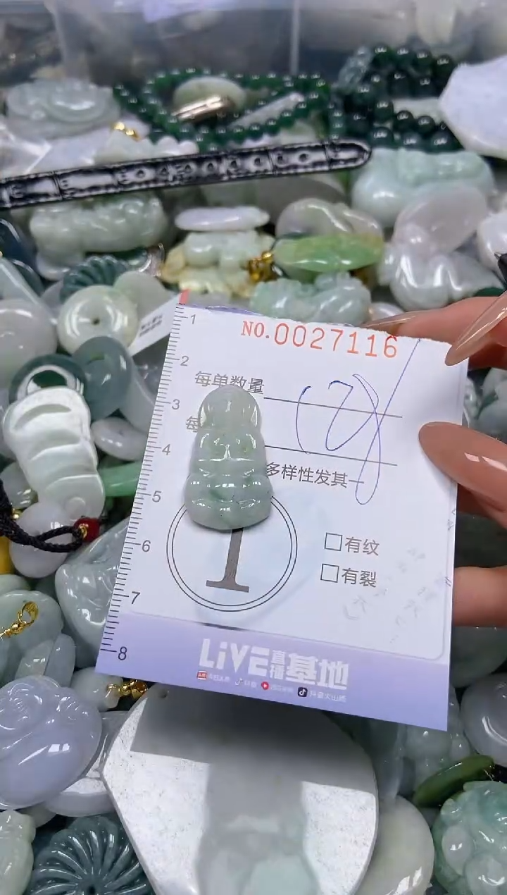 【闪购商品】翡翠颈饰未镶嵌闪购0027116