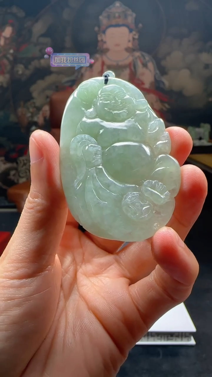 【闪购商品】定制翡翠未镶嵌L-@@QJXC11684