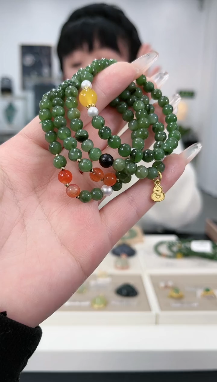 【闪购商品】和田玉手链未镶嵌手链发其1