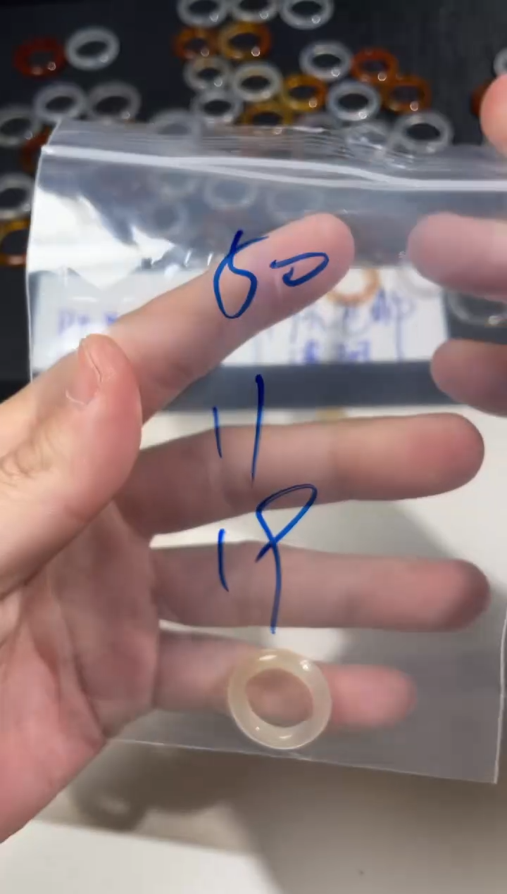 【闪购商品】玛瑙/玉髓戒指未镶嵌50